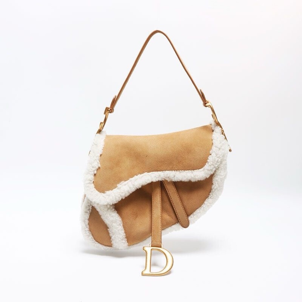 Dior Saddle Shearling Bag - Picture 4 of 7